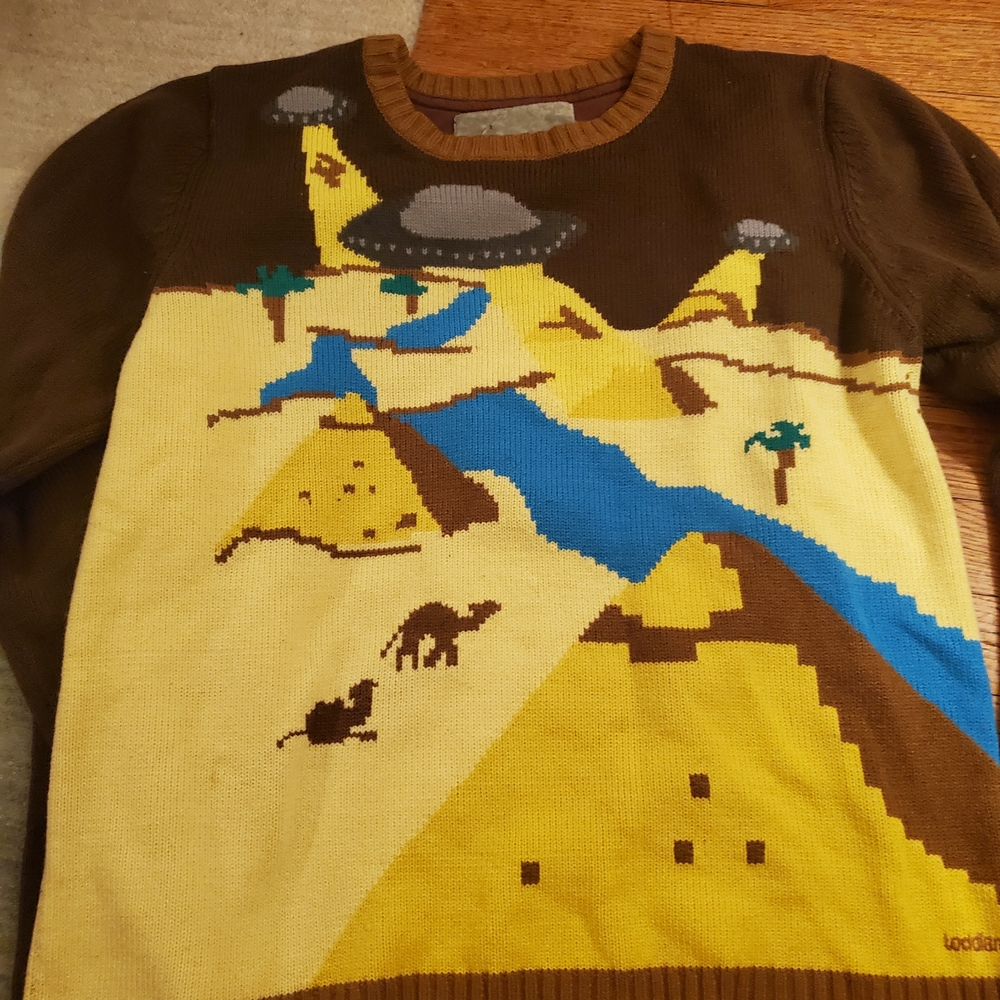 Toddland Pyramid Alien Sweater
